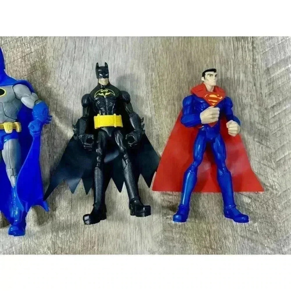 Batman Superman Action Figure Lot DC Comics 2011 2012 Mattel Ninja Power Attack - Picture 4 of 10